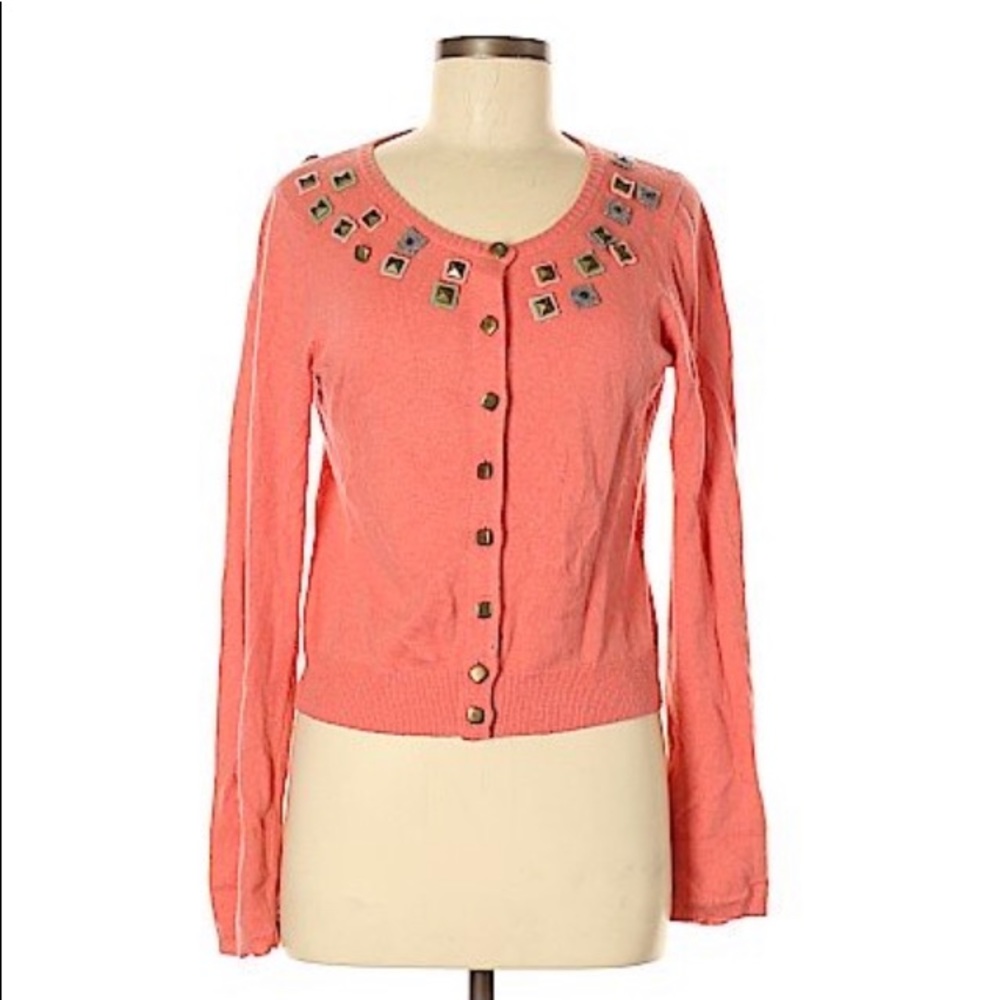 Guinevere Size M Embellished Cardigan